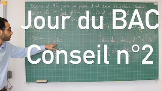 Jour du BAC  Conseil n°2 [upl. by Hamish]