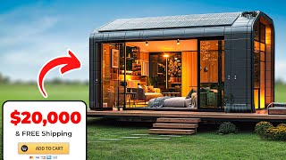 Top 11 Affordable Prefab Tiny Homes For Sale on Amazon for Under 50K [upl. by Anitsirk777]