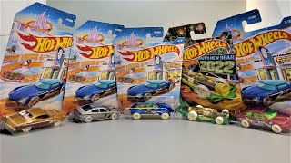 Hot Wheels 2021 Winter Series Christmas and New Year [upl. by Yreffeg]