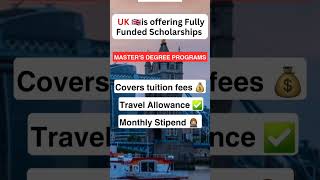 Chevening Scholarship 2024  Fully Funded Masters in the UK  Apply NowStudyInUK scholarship [upl. by Anahir595]