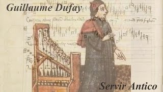 Guillaume Dufay Conditor Alme Siderum Servir Antico Catalina Vicens [upl. by Eisnyl]