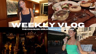 weekly vlog  the chanler girls nights out boston [upl. by Rabbaj344]