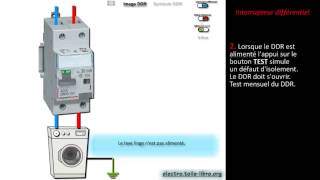 Principe de fonctionnement dun dispositif différentiel DDR [upl. by Nylloh]