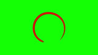 RED CIRCLE 1 GREEN SCREEN [upl. by Gifferd]