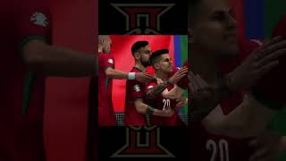 FC 24  Euro 2024  Simulation  Round of 8  Portugal vs France  João Cancelo Goal [upl. by Janessa701]