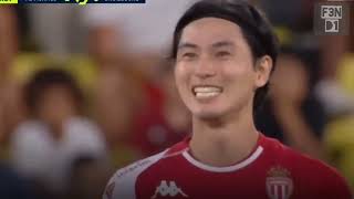 Takumi Minamino goals and assists vs Strasbourg 21082023 [upl. by Ahsiener873]