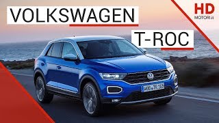 Volkswagen TRoc recensione del crossover  10 TSI benzina [upl. by Ezaria]