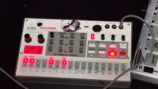 KORG VOLCA SAMPLE 2 HIPHOP BEAT [upl. by Eiral]