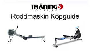 Roddmaskin Köpguide  Träningspartner [upl. by Lona]