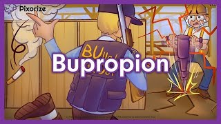 Bupropion Mnemonic Review for Nursing NCLEX  Treat Depression Mechanism of Action [upl. by Yatnuahs]