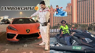 Lamborghini leke jetski krne chalegye😍😍 Dubai frame🔥 [upl. by Sillad]