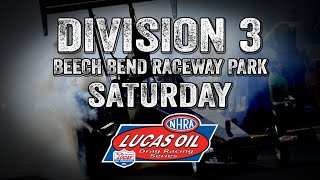 Division 3 NHRA Lucas Oil Drag Racing Series from Beech Bend Raceway Saturday [upl. by Moureaux]