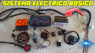 COMO APRENDER EL SISTEMA ELÉCTRICO DE MI MOTO 125150200250 PARTE 1 BÁSICO [upl. by Ykcor300]