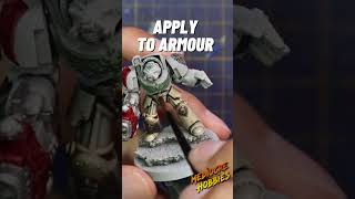 Deathwing Terminator Bone Armour in 3 steps tabletopgaming miniaturepainting warhammer40k [upl. by Tibbitts]