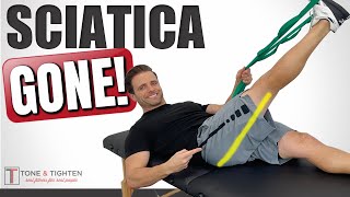 WORKS FAST Sciatica Pain Relief Stretches and Exercises [upl. by Odnomra]