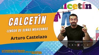 Calcetín cuento en Lengua de Señas Mexicana [upl. by Aloisia]