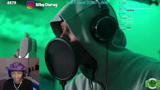 Silky Reacts To Dthangs Freestyle [upl. by Stag]