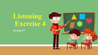 English listening test practice 4 for grade 2nd [upl. by Aranahs89]