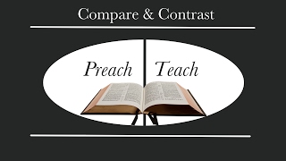 TEACHING amp PREACHING What is the difference  Wisdom Grace [upl. by Selij]