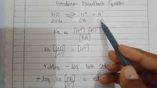 Henderson Heselbalch Equation and Its Application  Acid Base Balance [upl. by Alurta]