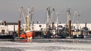 Norddeich Hafen Eiszeit Februar 2012 [upl. by Fiedler189]