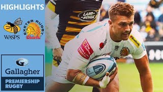 Chiefs Score 6 In Try Fest  Wasps v Exeter Chiefs  Gallagher Premiership [upl. by Eward]