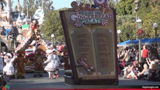 A Christmas Fantasy Parade Opening Day  Disneyland  Nov 8 2013 [upl. by Juback590]