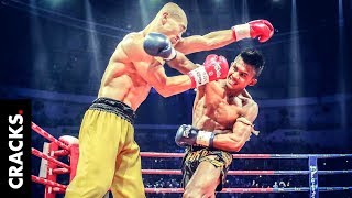 Imposible pelea entre monje shaolin y maestro de muay thai [upl. by Tymes]