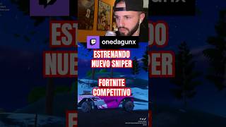 Estrenando el nuevo sniper de Fortnite Competitivo 🎯🐺 fortnite fortniteclips videogames [upl. by Fee211]