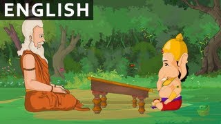 Mahabharata  Ganesha In English  Watch this most popular Animated  Cartoon Story [upl. by Hairahs]