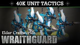 Eldar Craftworlds WRAITHGUARD Tactics amp Unit Showcase 8th Edition [upl. by Nihs]