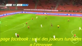 Prestation de Chikhaoui et Chermiti vs Aarau  2492014 [upl. by Liddle]