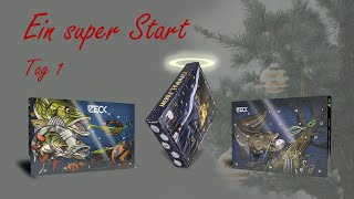 Angeladventskalender unboxing 1 Dezember Ein super Start  ZECK Waller ZECK Raubfisch  LMAB [upl. by Idok]