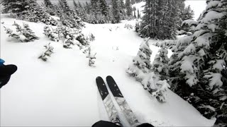 Dynastar M Free 99 at Marmot Basin [upl. by Anowahs]