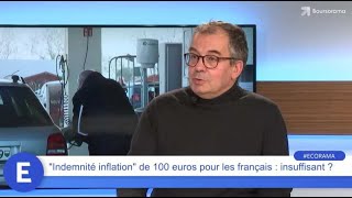 quotIndemnité inflationquot de 100 euros pour les français  insuffisant [upl. by Essilrahc178]