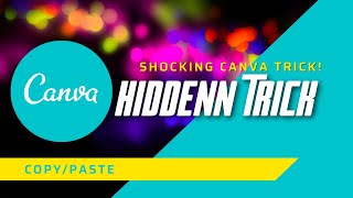 Shocking CANVA trick  Affinity Designer  CopyPaste [upl. by Neelav]