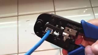 How to Crimp an Ethernet Cable [upl. by Bocaj548]