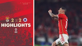 ResumoHighlights  SL Benfica 22 Rangers FC [upl. by Eannaj175]