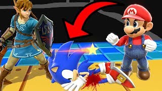 Who Killed Sonic The Hedgehog  Super Smash Bros Ultimate Movie [upl. by Ennywg]