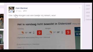 Openbaar maken Facebook berichten [upl. by Beatrisa236]