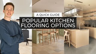 Popular Kitchen Flooring Options  A Quick Guide [upl. by Notniw]