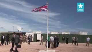 OPENING OF THE NEW BRITISH EMBASSY IN MOGADISHU [upl. by Pliner597]