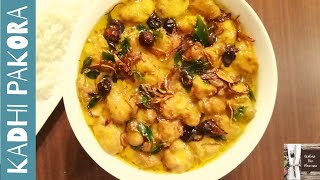 Kadhi Pakora Recipe  How To Make Kadhi Pakora Recipe By Explore The Flavours [upl. by Yrallam477]