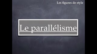 Le parallélisme [upl. by Ardnatal]