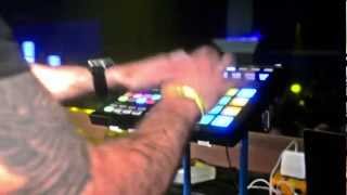 quotIncrediblequot pad drumming live on Maschine  Foundation Seattle [upl. by Rowan760]