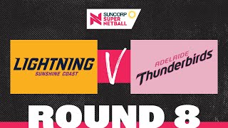 Lightning v Thunderbirds  SSN 2022 Round 8  Full Match  Suncorp Super Netball [upl. by Le]