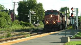 CN Train 586 Eastbound July 18 2024 [upl. by Simpkins633]