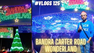 Bandra Wonderland at Carter Road During Christmas 2023  Beautiful Decoration at Carter Road [upl. by Aihsei]