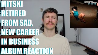 MITSKI  RETIRED FROM SAD NEW CAREER IN BUSINESS ALBUM REACTION [upl. by See]