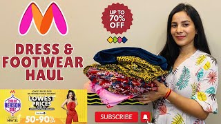 Myntra Dress amp Footwear Haul  Stylish amp Affordable Fashion Finds [upl. by Eob273]